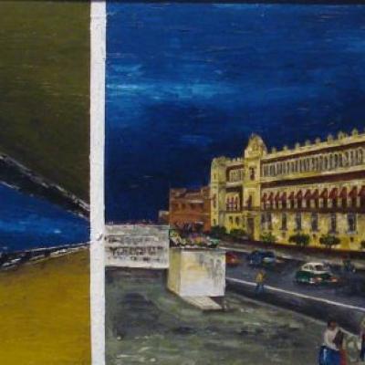 Estacion Zocalo 45x160 2010